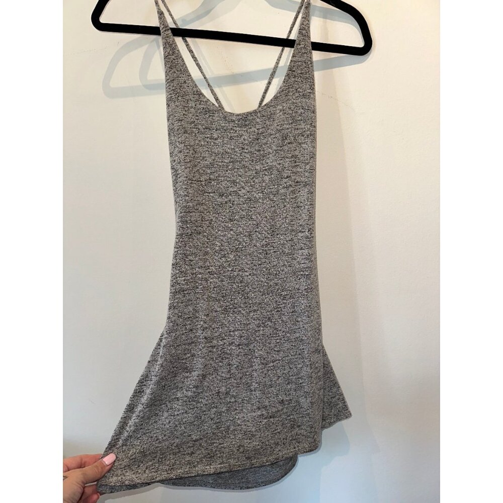 Riller lace up mini dress